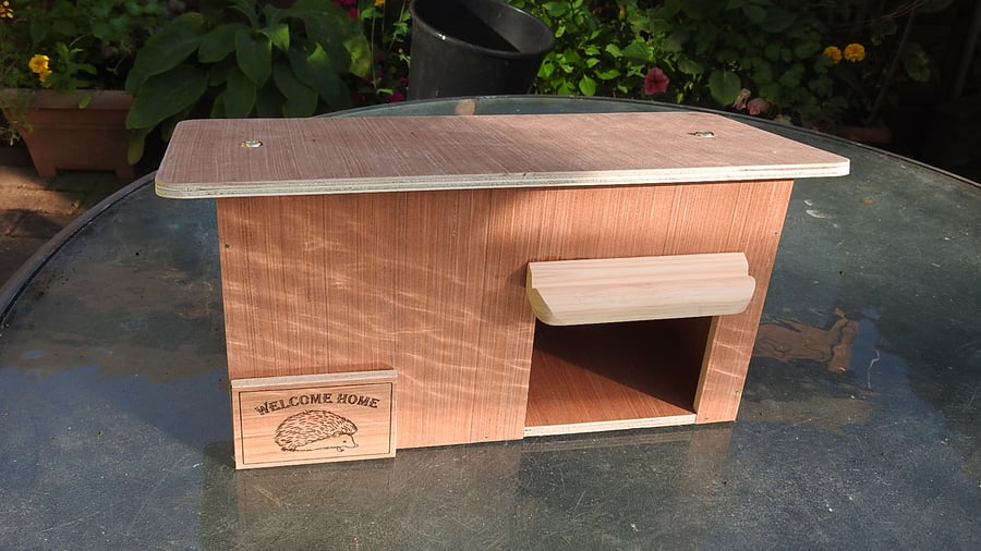 Hedgehog shelter or home for your garden friend to overwinter in and keep safe.