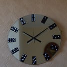 Domino Mirror Clock