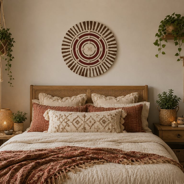 Ijikijolo - Fibre Wall Art - Concentric Circle Design - One of a Kind