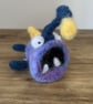 Martin Lantern Fish needle felted fish - made to order - Folksy