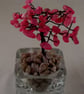 Fuchsia Agate Gemstone Tree - Image 4