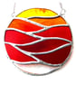 Making HeatWaves Stained Glass Suncatcher Handmade Ring  - Image 6