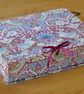 William Morris Box File in Strawberry Thief Petite Plum - Home Office - Image 1