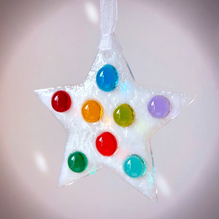 Fused Glass Star 