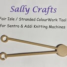 Stranded Colorwork Knitting Technique Tool for Sentro & Addi knitting machines