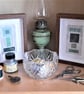Colourful Combinations in Green Tones Handstitched Geometric Art Pictures - Image 4