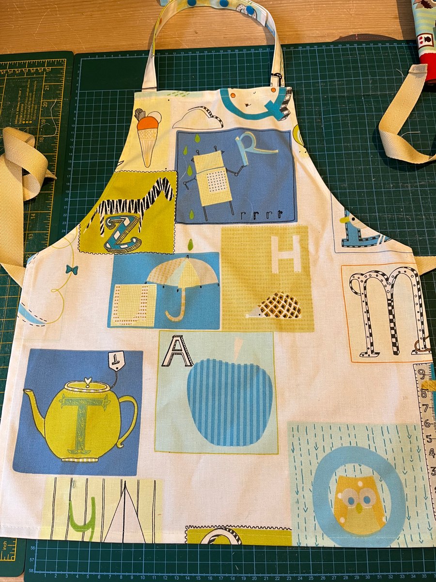 RESERVED 2 children’s aprons - custom order for Hilary