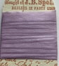 VINTAGE style  ribbon  ( silky seam binding). 4yds.  '  Pale Lilac' . Purple. - Image 3