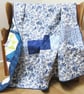 Gift for student: Patchwork Quilted Throw - Image 4