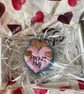 Pocket Hugs – Emotional Support,Gift, keyring, bag tag,  - Image 4