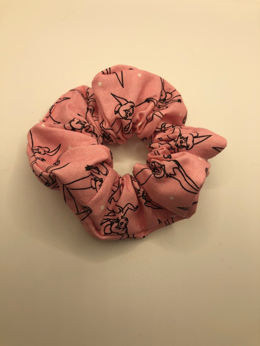 Tinkerbell Handmade Scrunchie