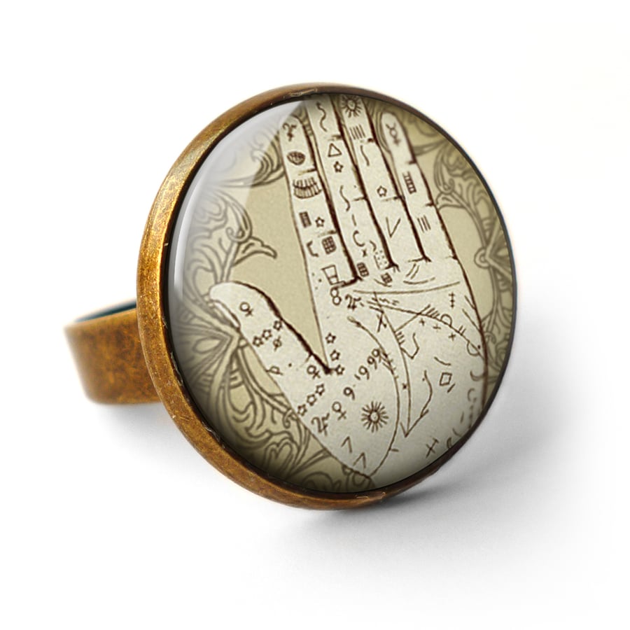Palmistry Ring (DJ08)