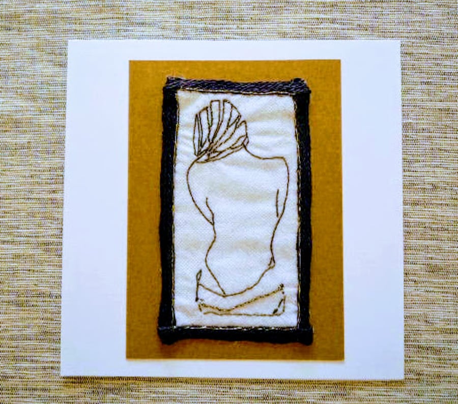 'The Pose'  Art Card