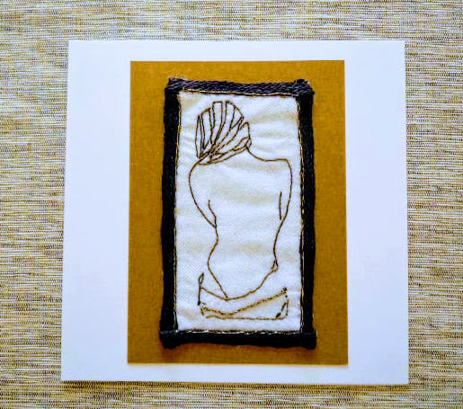 'The Pose'  Art Card