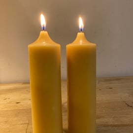 Beeswax Luxury Organic Pillar Candle