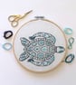 Turtle Embroidery Kit - Hand Embroidery Kit - Image 5