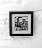 Commute – Original Hand-Pulled Linocut Print