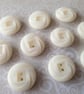 7 8" 23 mm 36 Ligne Early Polyester Buttons x 4 Buttons - Image 4
