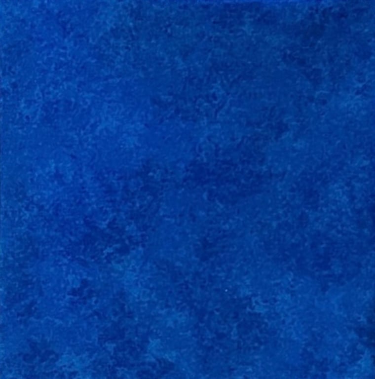 Royal Blue Makower Spraytime Fat Quarter