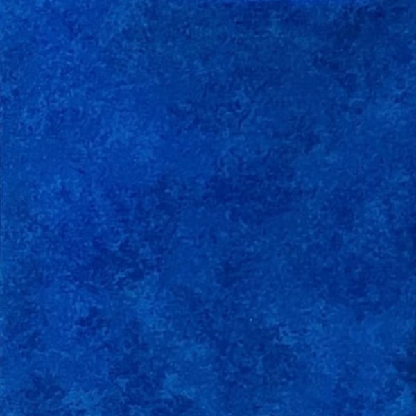 Royal Blue Makower Spraytime Fat Quarter