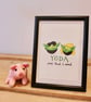 Yoda One That I Want - Star Wars Grease Pun - Postcard - A6 Print - Image 2