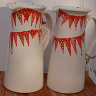 Love Bunting - tall jug