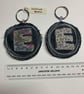 Upcycled denim key ring. Boho E - Image 3