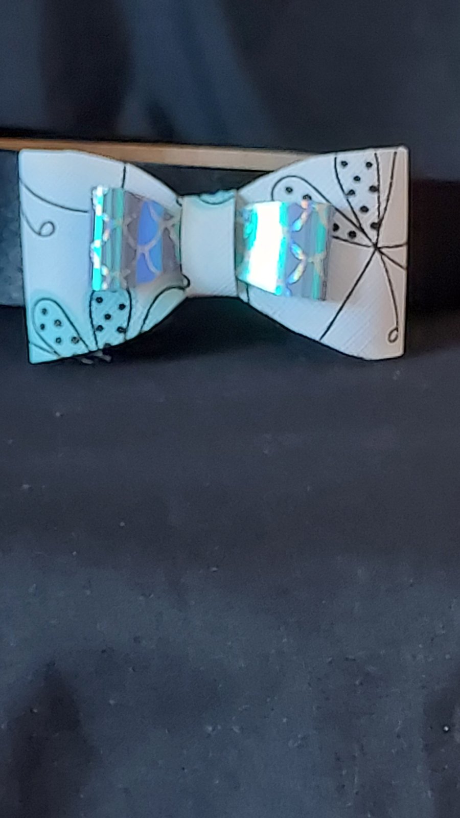 Alice band with handmade bow