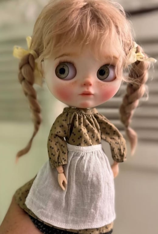 Blythe Doll prairie dress set