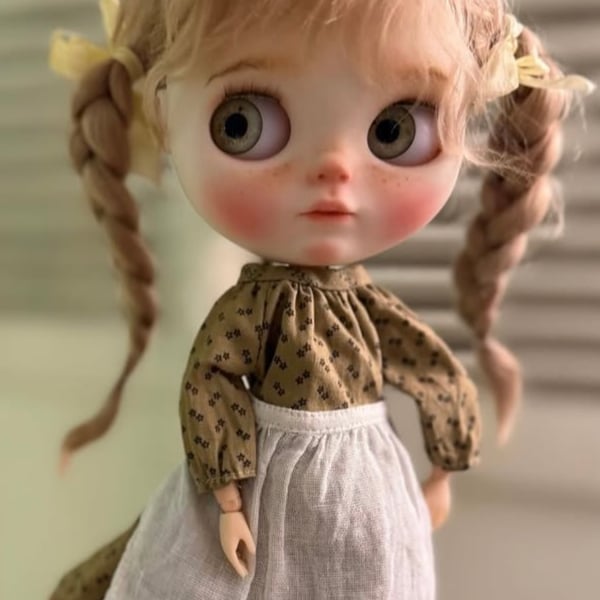 Blythe Doll prairie dress set