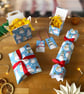 Christmas Gift Box Making Kit – Colourful Snowmen - Image 2