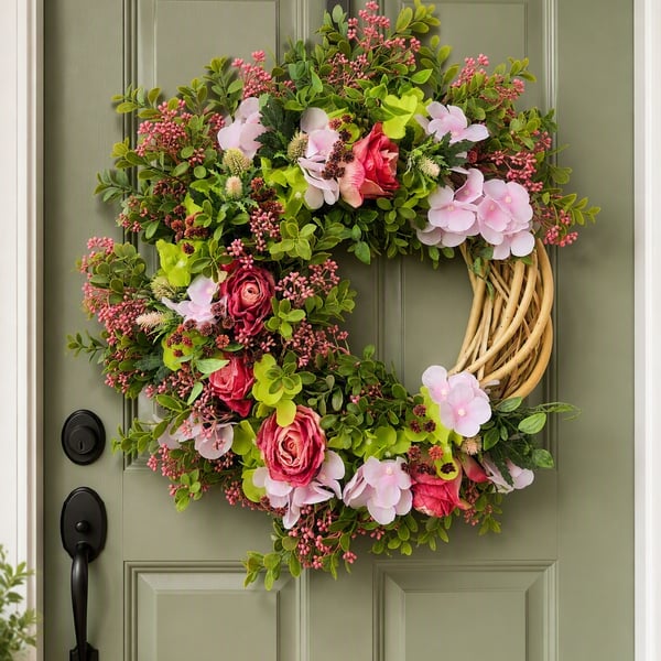 Halfmoon wreath