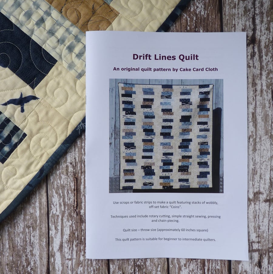 Drift Lines Quilt Pattern
