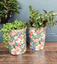 Grow Your Own Herb Garden Gift Set Personalised Vintage peaches and cream floral - Image 7