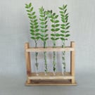 Wooden Propagation Station Upcycled Pallet Board Test Tube Vase