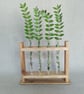 Wooden Propagation Station Upcycled Pallet Board Test Tube Vase