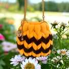 Unique Crocheted Bee Bag