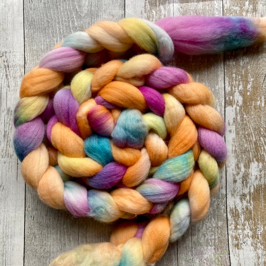 Merino Spinning fibre 100g Cedar Cove