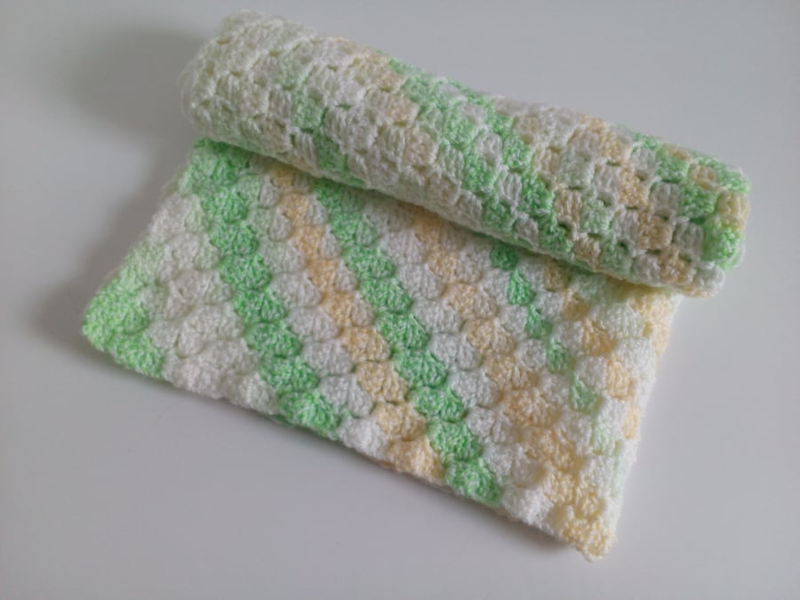 Baby blanket, small blanket, crochet blanket, C2C crochet blanket, pram, cot