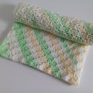 Baby blanket, small blanket, crochet blanket, C2C crochet blanket, pram, cot