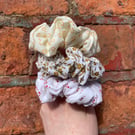 Trio of mini scrunchies