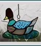 SOLD Duck Suncatcher Stained Glass for Spring - Image 2