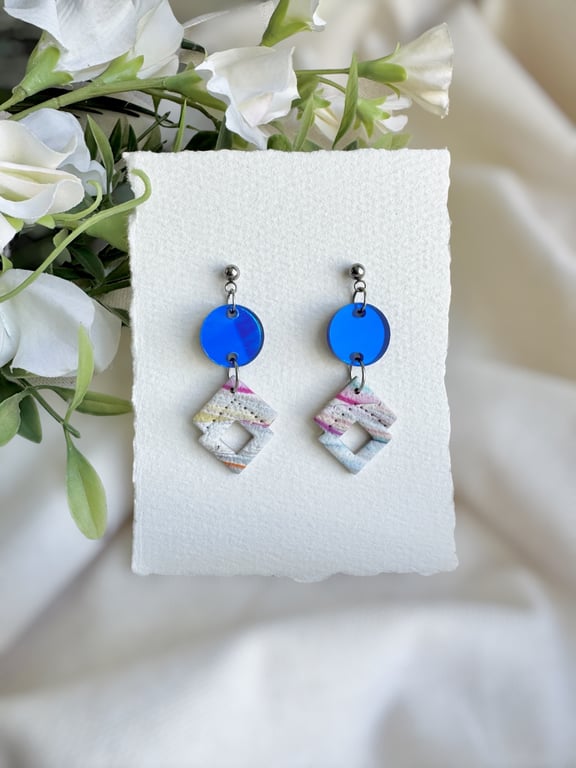 Modern Art Deco Earrings