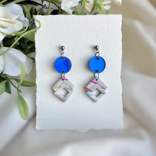 Modern Art Deco Earrings