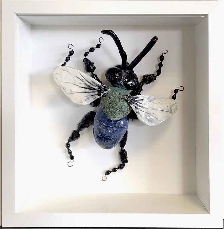 Ceramic Porcelain Bug Fly- Howard