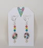 Small Oval Resin Earrings