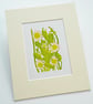Daisies - Limited edition Linocut Print - Image 2