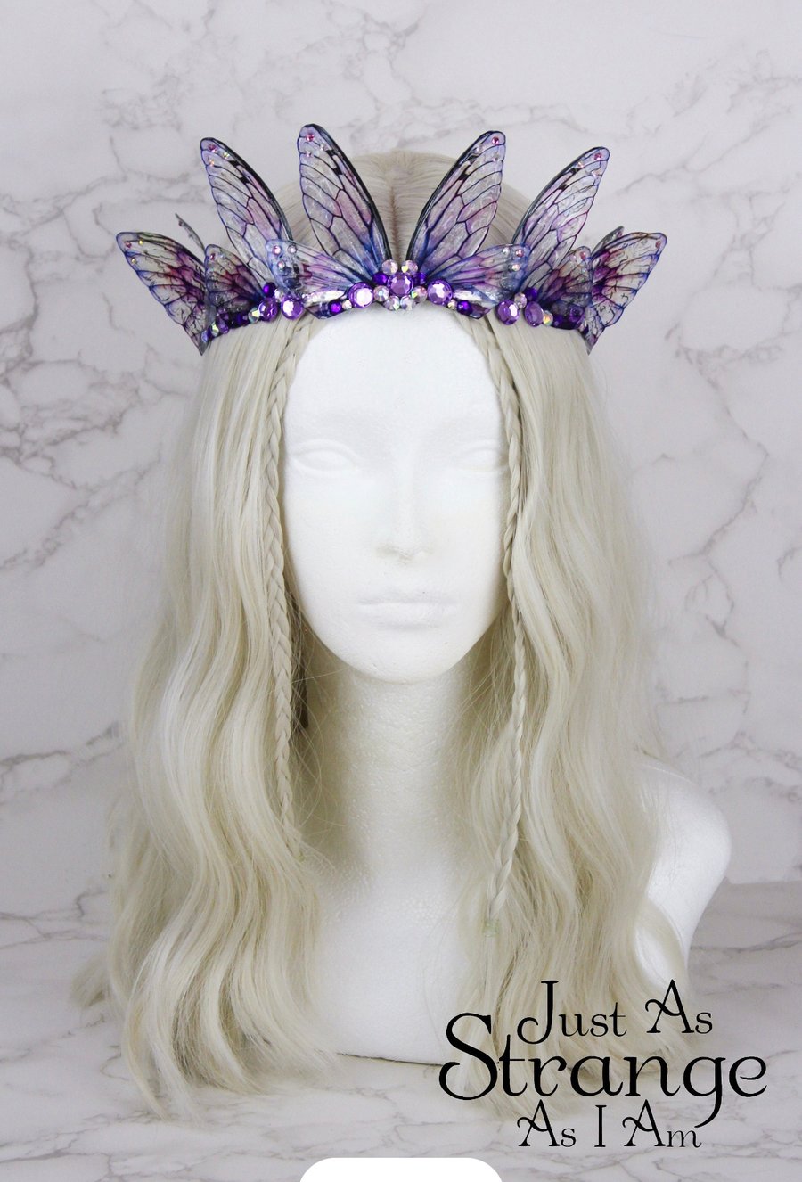 Purple tiara for Flavia 