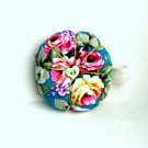 Flower Nature Design Wrist Pin Cushion.Made in U.K