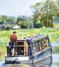 Print of Original Water Colour A4 Canal Boat  - Image 1